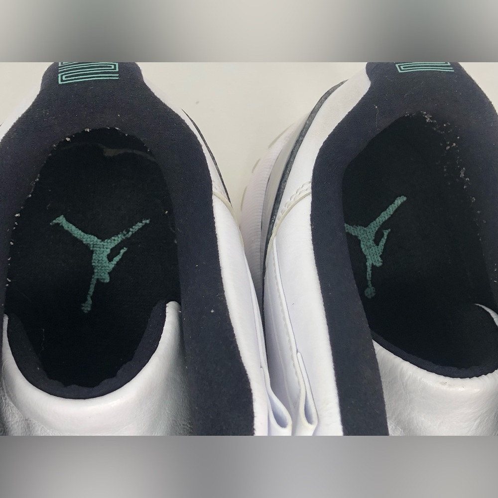 Nike Mens Air Jordan 11 Retro Low Emerald 528895-145 - Size 12 No Box - Picture 3 of 15